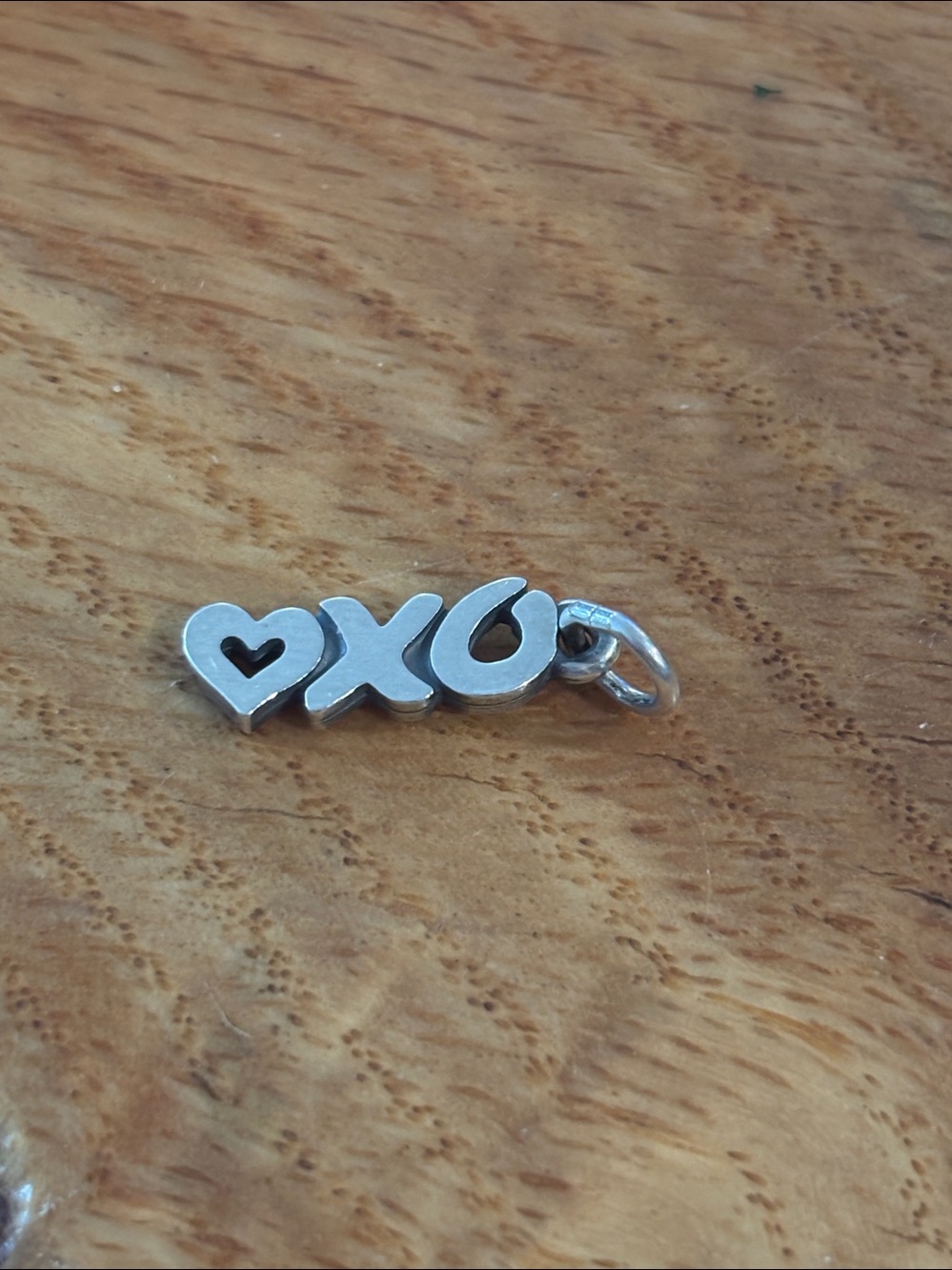 Retired New James Avery Love, kisses & Hugs Charm Pendant - Sterling Silver